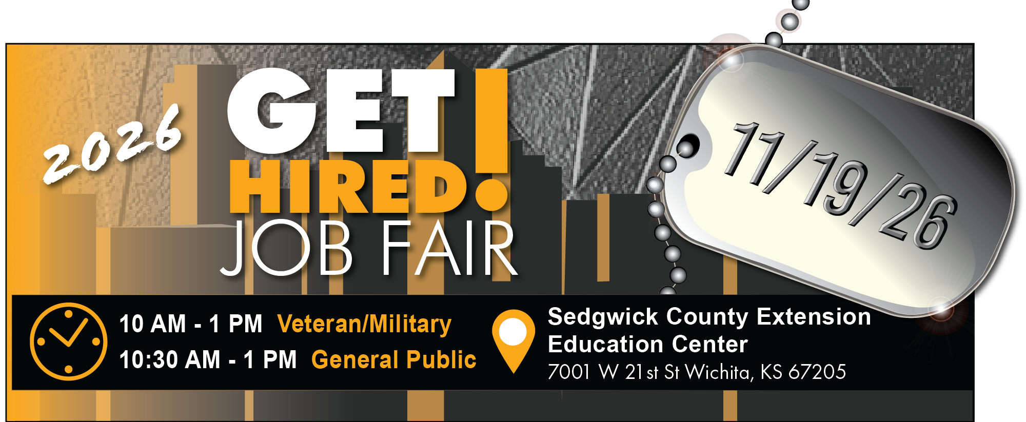 Get Hired Job Fair 2026 111926 at KState Extension Sedgwick County 
